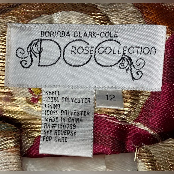 Dorinda Clark 772 Dorinda Clark-Cole Rose Collection  2pc Jacket Dress. - Picture 10 of 17